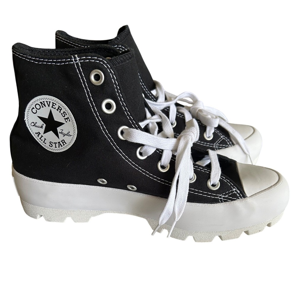 New Converse Chuck Taylor All Star Womens Lugged Platform High Top Sneakers 8